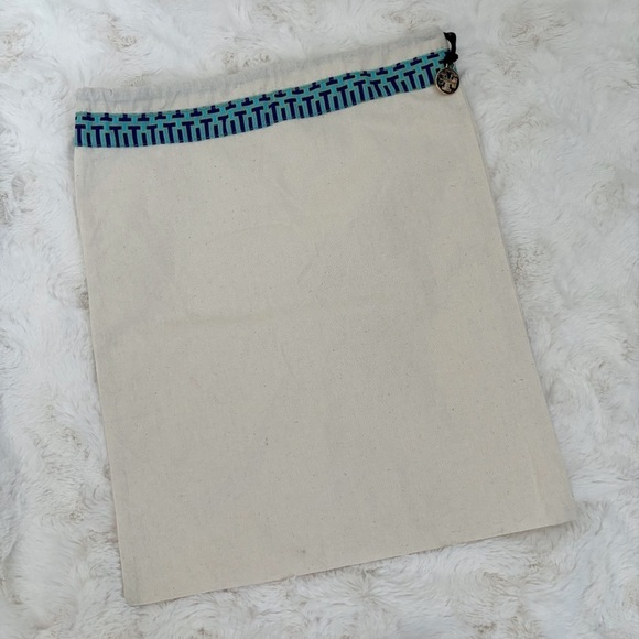 Tory Burch Set of 3 Dust Bags Muslin Logo 12.25" X 14.5" - Picture 2 of 3
